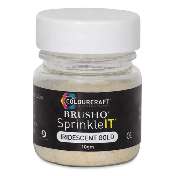 Brusho SprinkleIT 10g-Iridescent Gold