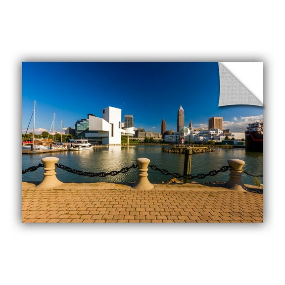 Brushstone Cleveland Skyline 8 Wall Decal