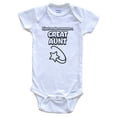 thumbnail image 1 of I Just Made Someone A Great Aunt First Time Great Niece Nephew Baby Bodysuit, 1 of 4
