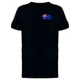 thumbnail image 1 of Brushstroke Australia Flag Tee Men's -Image by Shutterstock, 1 of 2