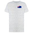 thumbnail image 1 of Brushstroke Australia Flag Tee Men's -Image by Shutterstock, 1 of 2