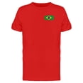 thumbnail image 1 of Brushstroke Brazil Flag Tee Men's -Image by Shutterstock, 1 of 2