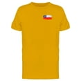 thumbnail image 1 of Brushstroke Chile Flag Tee Men's -Image by Shutterstock, 1 of 2