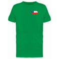 thumbnail image 1 of Brushstroke Chile Flag Tee Men's -Image by Shutterstock, 1 of 1