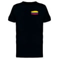 thumbnail image 1 of Brushstroke Colombia Flag T-Shirt Men -Image by Shutterstock, Male x-Large, 1 of 2