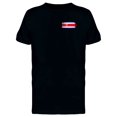 thumbnail image 1 of Brushstroke Costa Rica Flag Tee Men's -Image by Shutterstock, 1 of 2
