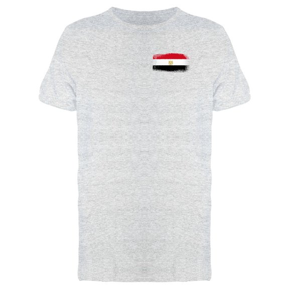 Brushstroke Egypt Flag T-Shirt Men -Image by Shutterstock, Male Medium