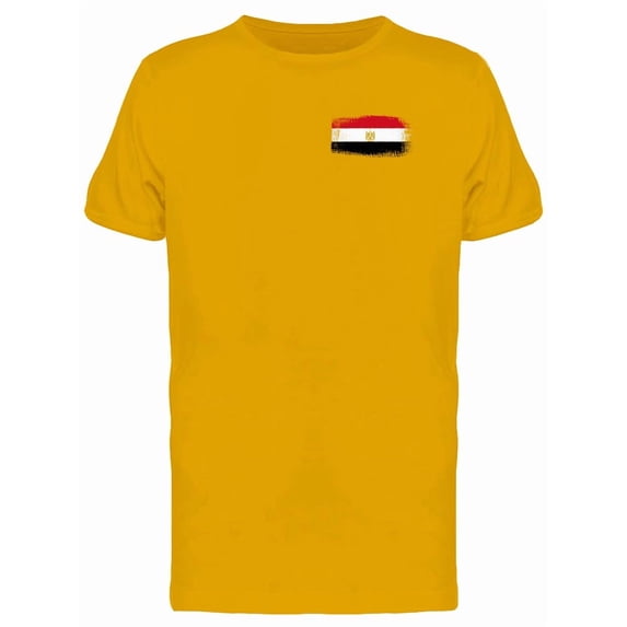 Brushstroke Egypt Flag T-Shirt Men -Image by Shutterstock, Male Medium