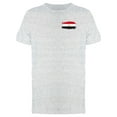 thumbnail image 1 of Brushstroke Egypt Flag T-Shirt Men -Image by Shutterstock, Male x-Large, 1 of 2