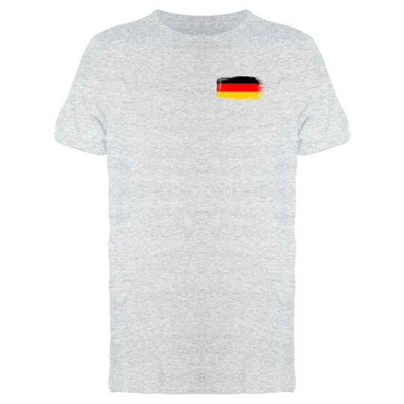 Brushstroke Germany Flag T-Shirt Men -Image by Shutterstock, Male Large