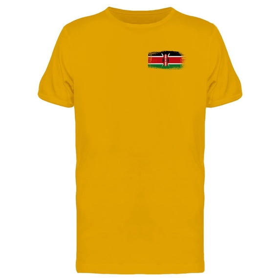 Brushstroke Kenya Flag Tee Men's -Image by Shutterstock