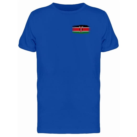 Brushstroke Kenya Flag Tee Men's -Image by Shutterstock