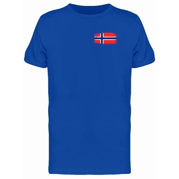 Brushstroke Norway Flag Tee Men's -Image by Shutterstock