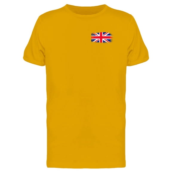 Brushstroke Uk Flag T-Shirt Men -Image by Shutterstock, Male Large