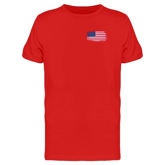 Brushstroke Usa Flag Tee Men's -Image by Shutterstock