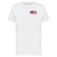 thumbnail image 1 of Brushstroke Usa Flag Tee Men's -Image by Shutterstock, 1 of 2