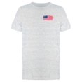 thumbnail image 1 of Brushstroke Usa Flag T-Shirt Men -Image by Shutterstock, Male x-Large, 1 of 2