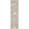 thumbnail image 1 of Nourison Splash 2'2" x 7'6" Beige Gray Modern Indoor Fabric Rug, 1 of 8