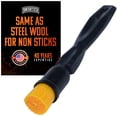 thumbnail image 1 of Brushtech Advanced Nonstick Pan Cleaning Brush – Scratch-Safe Heavy Duty Kitchen Scrubber for Cookware, Pots & Skillets, Designed for Residue & Grease Removal, Durable Nylon Bristles, 1 of 7