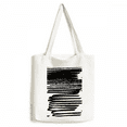 thumbnail image 1 of Brushwork Irregular Line Texture Tote Canvas Bag Shopping Satchel Casual Handbag, 1 of 3