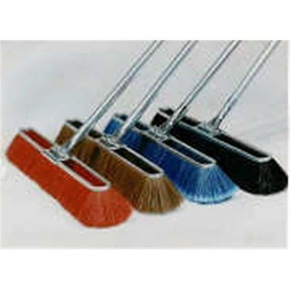Bruske Products BRU-2134CS4 Blue Brush With Handle - Package 4
