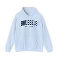 thumbnail image 1 of Brussels Belgium Hoodie, Gifts, Hooded Sweatshirt, 1 of 4