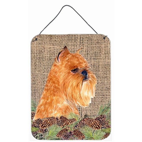 Brussels Griffon Aluminium Metal Wall Or Door Hanging Prints