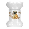 thumbnail image 1 of Brussels Griffon Bone Shaped Treat Jar, 1 of 4