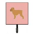 thumbnail image 1 of Brussels Griffon Checkerboard Pink Leash or Key Holder, 1 of 1