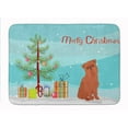 thumbnail image 1 of Brussels Griffon Christmas Tree Machine Washable Memory Foam Mat, 1 of 4