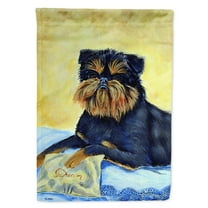 Brussels Griffon Garden Flag