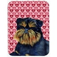 thumbnail image 1 of Brussels Griffon Hearts Love and Valentines Day Glass Cutting Board - Large, 1 of 1