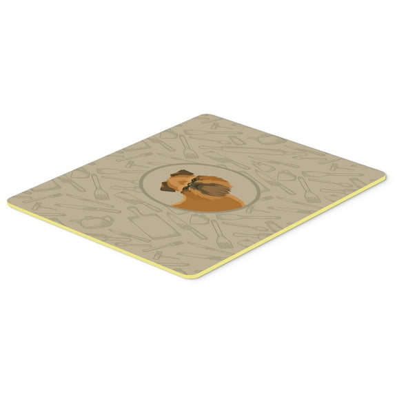 Brussels Griffon In the Kitchen Kitchen or Bath Mat 24x36