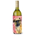 thumbnail image 1 of Brussels Griffon Love Wine Bottle Beverge Insulator Hugger, 1 of 1