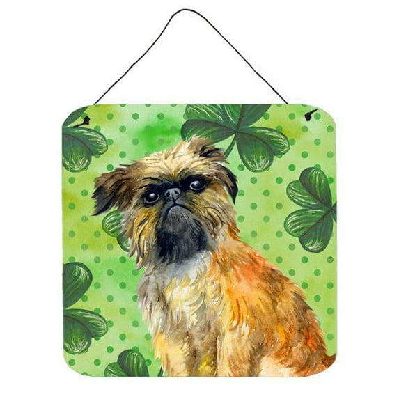 Brussels Griffon St Patricks Wall or Door Hanging Prints