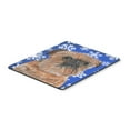 thumbnail image 1 of "Brussels Griffon Winter Snowflakes Mouse Pad Hot Pad or Trivet", 1 of 1