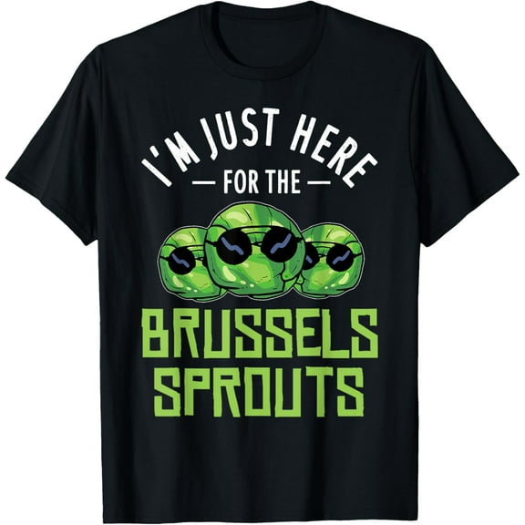 Brussels Sprout Gift Seasoning Healthy Green T-Shirt100% cotton
