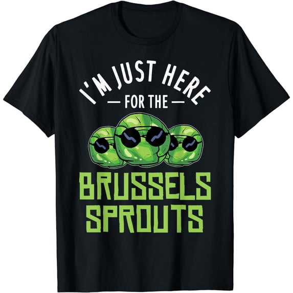Brussels Sprout Gift Seasoning Healthy Green T-Shirt