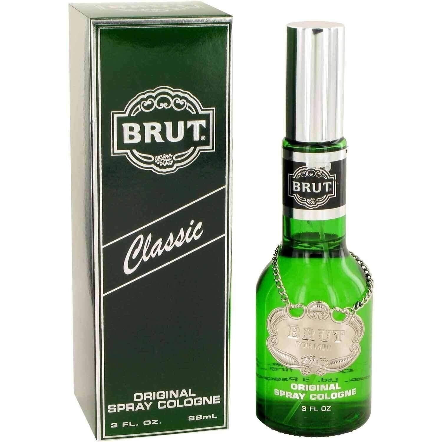 Brut Classic Splash On Citrus Scent Cologne for Men 7 fl oz