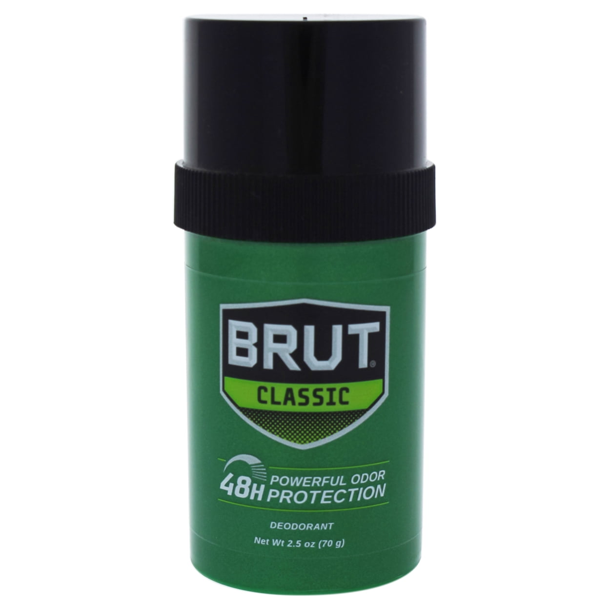 Brut Classic Round Stick Deodorant for Men, Powerful Odor Protection, 2.7 oz