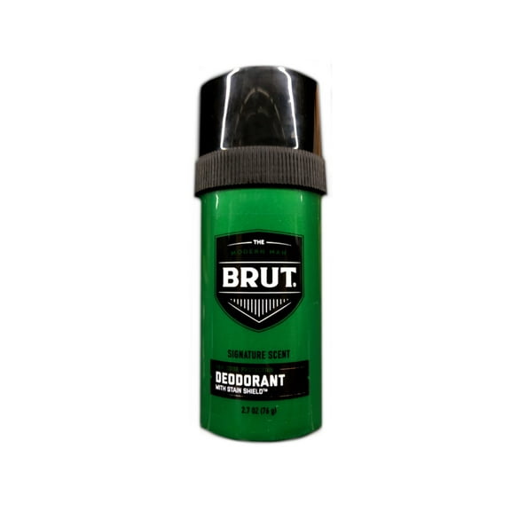 Brut Classic Round Deodorant for Men, Powerful Odor Protection, Aluminum Free, 2.7 OZ