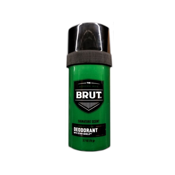 Brut Classic Round Deodorant for Men, Powerful Odor Protection, Aluminum Free, 2.7 OZ