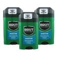 thumbnail image 1 of Brut Signature Deodorant Stain & Residue Free 2.7oz Oval Solid Classic Scent (Pack of 3), 1 of 4