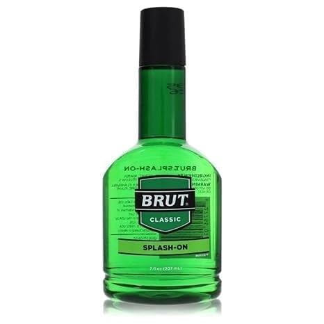 Brut Splash On After Shave Lotion For Men, 7 Oz