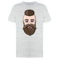 thumbnail image 1 of Brutal Man's Face Graphic T-Shirt Men -Image by Shutterstock, Male 3X-Large, 1 of 2