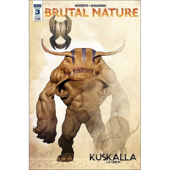 Brutal Nature #3A VF ; IDW Comic Book