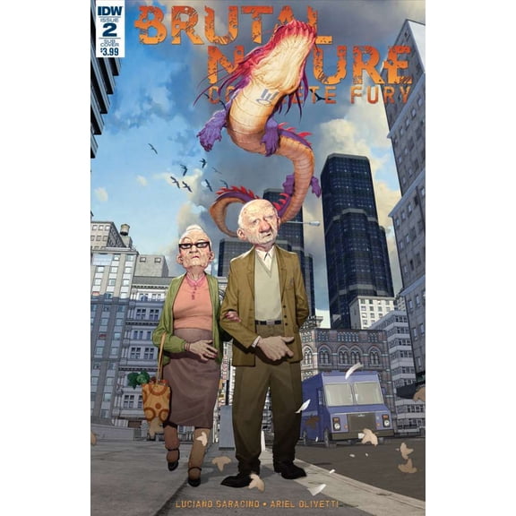 Brutal Nature: Concrete Fury #2A VF ; IDW Comic Book