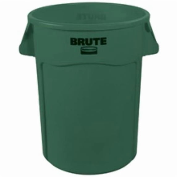 Brute RUB344CG 44 gal Brute Trash Can, Green