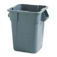 thumbnail image 1 of Brute Container Wastebaskets, Square, Polyethylene, 40 gal, Gray | Bundle of 5 Each, All-Purpose Waste, Indoor, 1 of 1
