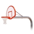 thumbnail image 1 of Brute Flight Steel-Fiberglass In Ground Fixed Height Basketball System, Scarlet, 1 of 1